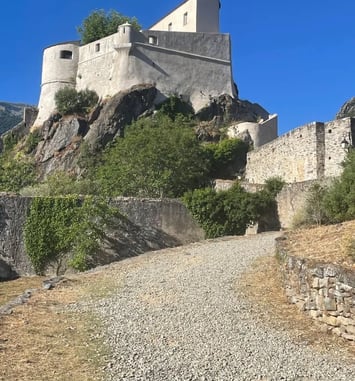 Visite commentée de la citadelle de Corti restaurée