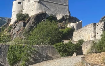 Visite commentée de la citadelle de Corti restaurée