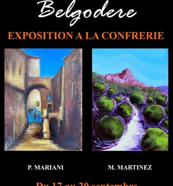Vernissage et exposition des artistes Paul Mariani et Maurice Martinez