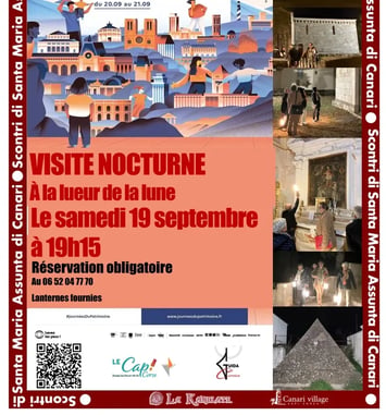 Visite nocturne des églises du hameau de Pieve