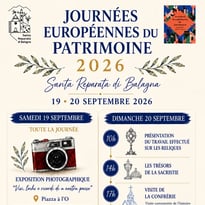 Exposition photographique et Visite commentée de l'histoire de l'église et de la confrérie par les adolescents de Santa Reparata di Balagna