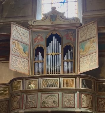 Présentation de l'orgue de Muru par Elizabeth Pardon