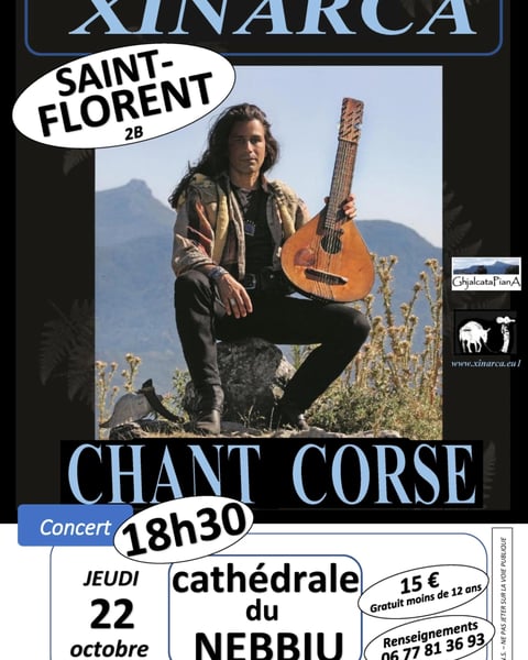 Xinarca – chant corse et cistre